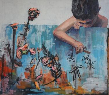 Print of Figurative Children Paintings by Angeline Maas