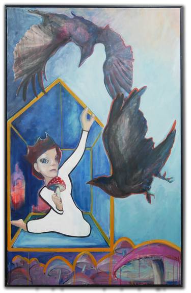 Original Figurative People Painting by Angeline Maas