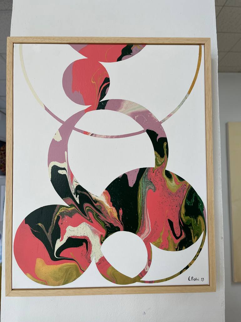 Original Abstract Painting by Eleni Pratsi