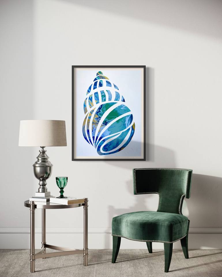 Original Abstract Painting by Eleni Pratsi