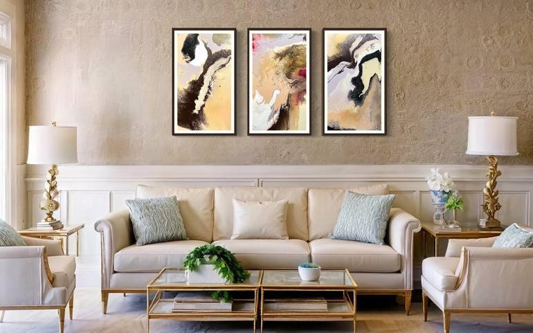 Original Abstract Painting by Eleni Pratsi