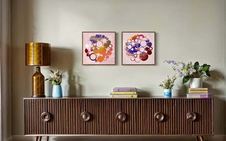 Original Abstract Painting by Eleni Pratsi