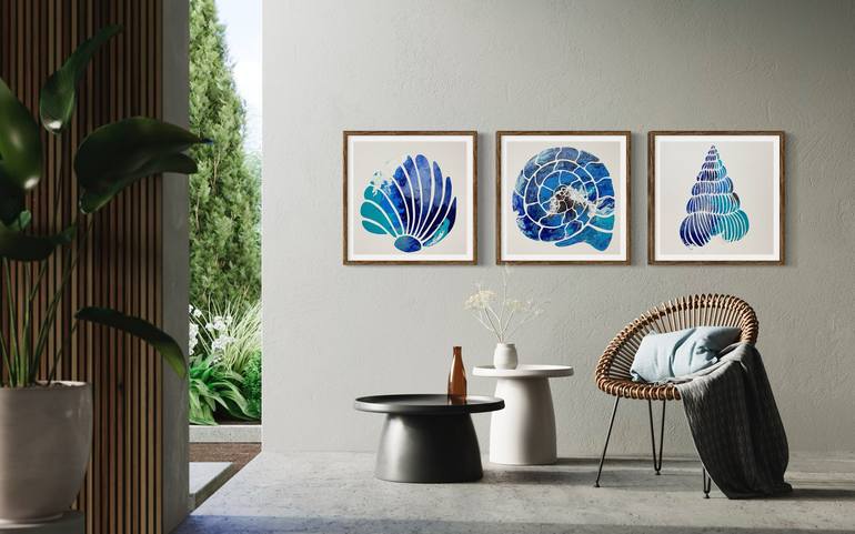 Original Abstract Painting by Eleni Pratsi