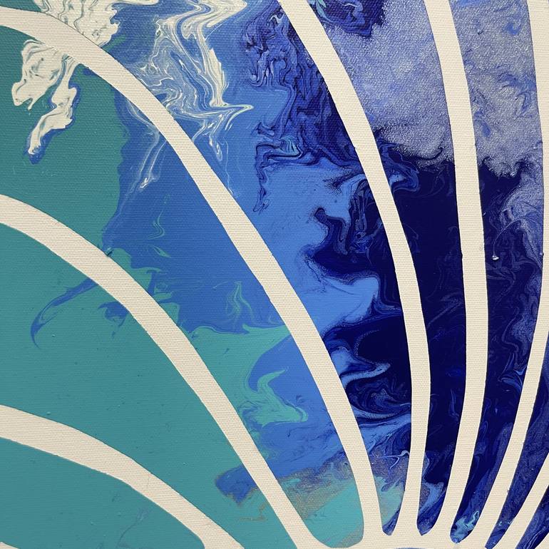 Original Abstract Painting by Eleni Pratsi