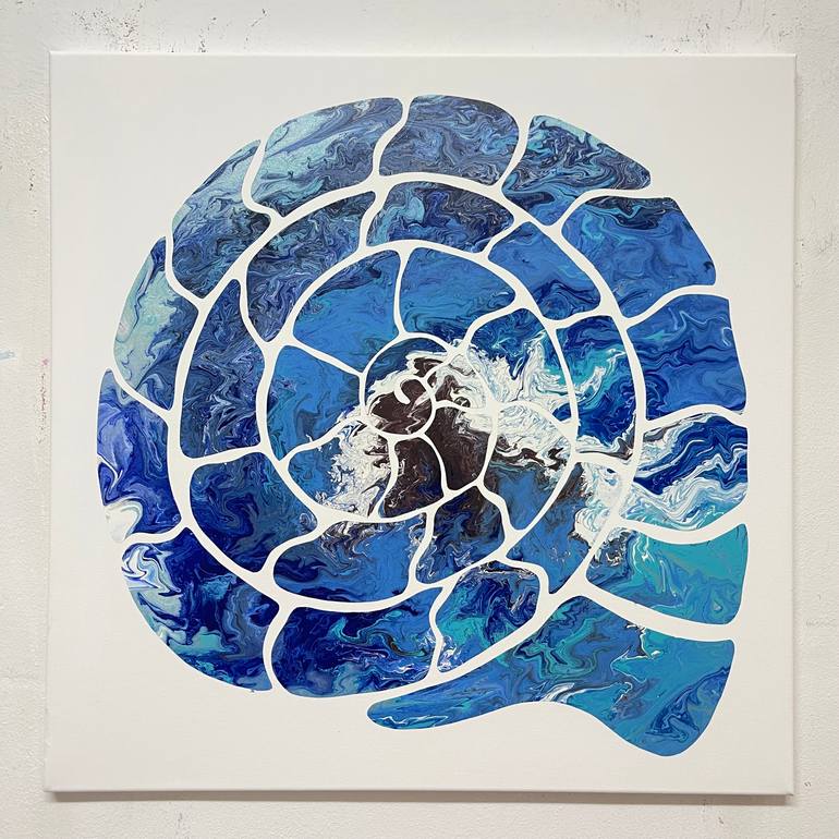 Original Abstract Painting by Eleni Pratsi