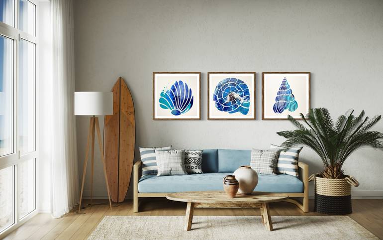 Original Abstract Painting by Eleni Pratsi