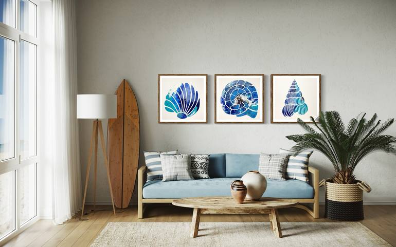 Original Abstract Painting by Eleni Pratsi