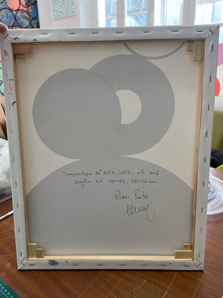 Original Abstract Expressionism Abstract Painting by Eleni Pratsi