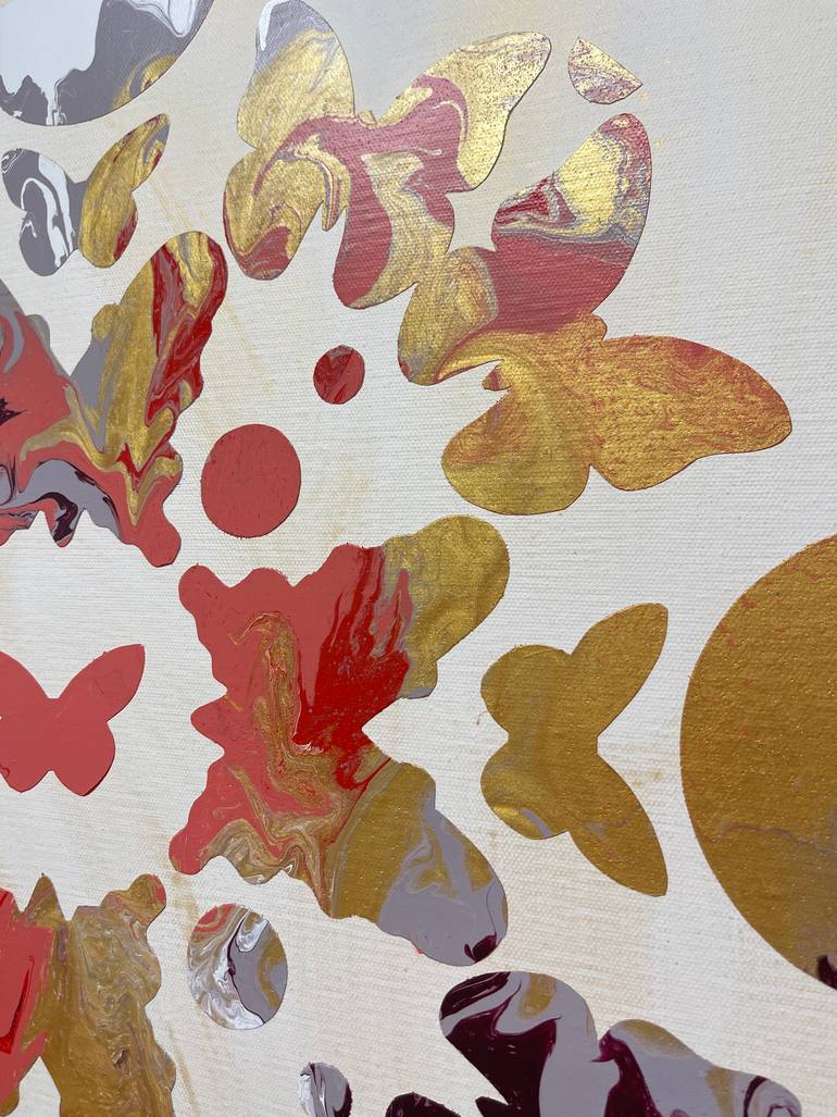 Original Abstract Expressionism Abstract Painting by Eleni Pratsi