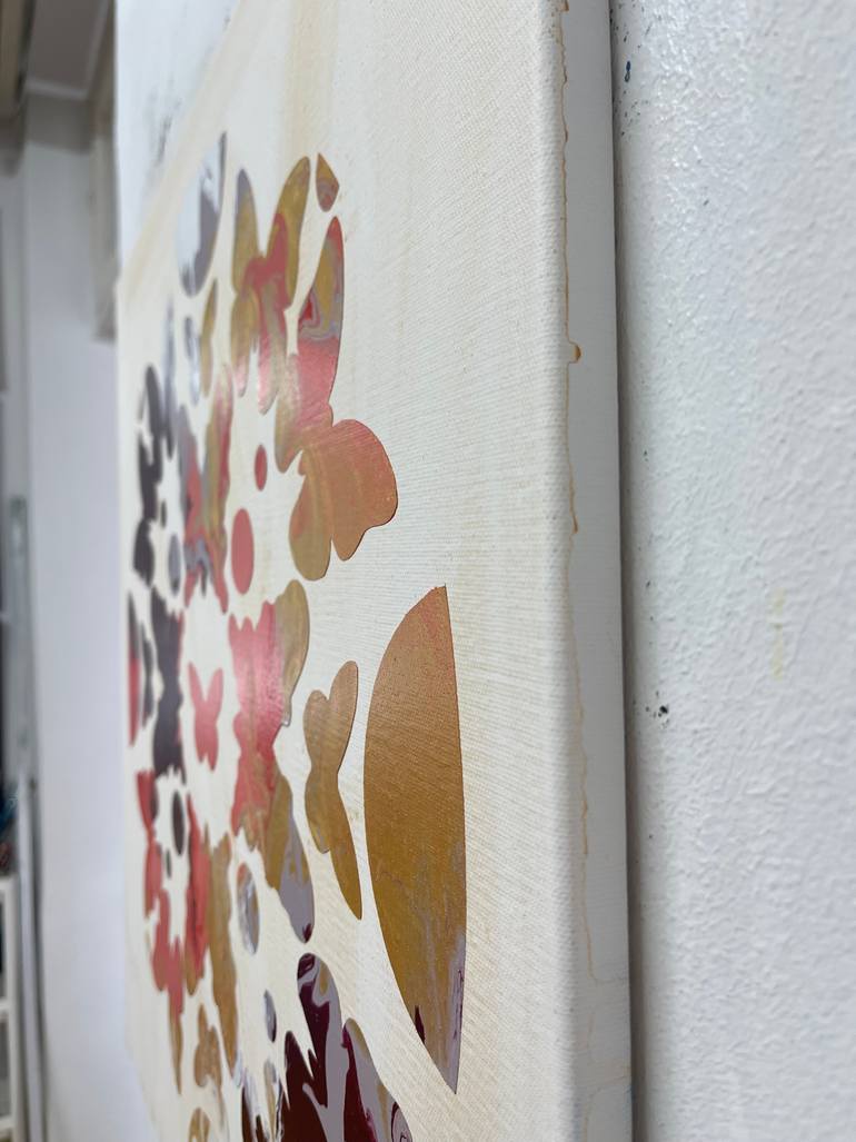 Original Abstract Expressionism Abstract Painting by Eleni Pratsi