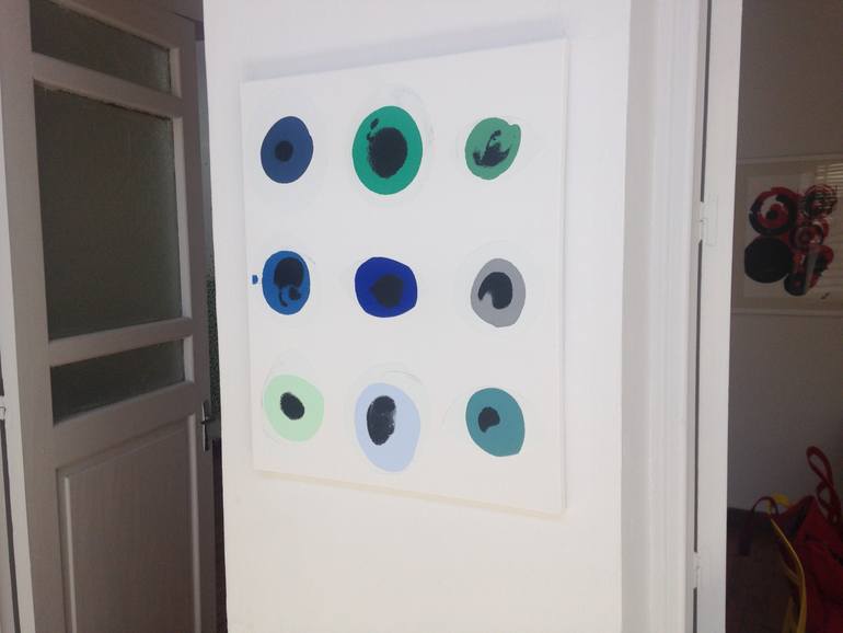 Original Abstract Painting by Eleni Pratsi