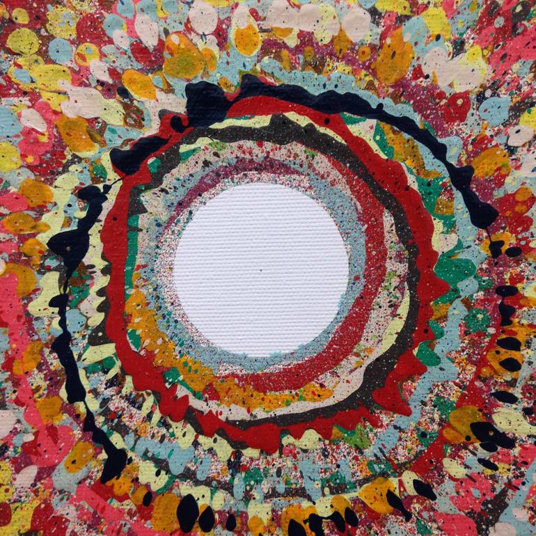 Original Abstract Painting by Eleni Pratsi