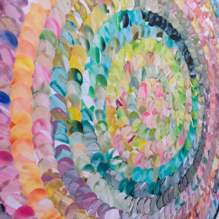 Original Abstract Collage by Eleni Pratsi