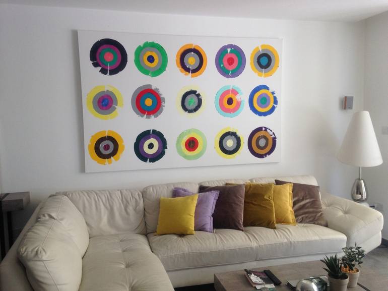 Original Modern Abstract Painting by Eleni Pratsi