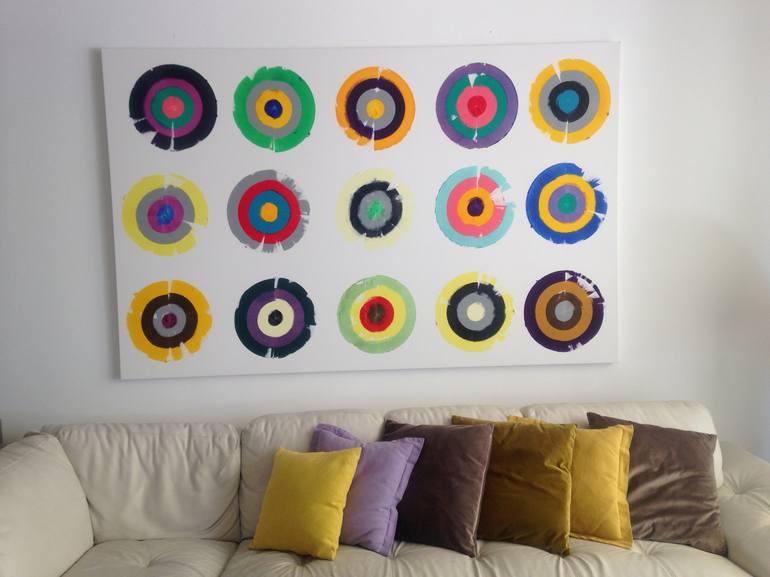 Original Modern Abstract Painting by Eleni Pratsi