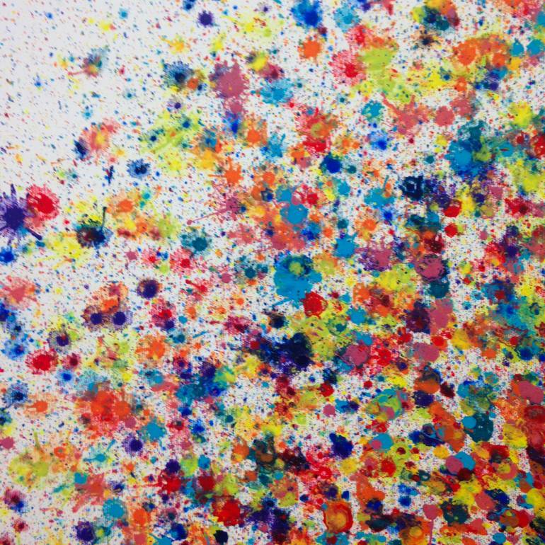 Original Abstract Painting by Eleni Pratsi