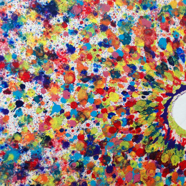Original Abstract Painting by Eleni Pratsi