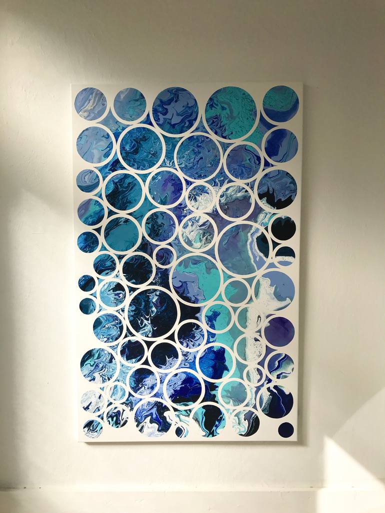 Original Abstract Painting by Eleni Pratsi