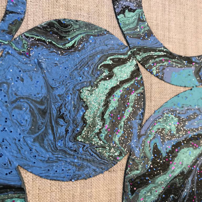 Original Abstract Painting by Eleni Pratsi
