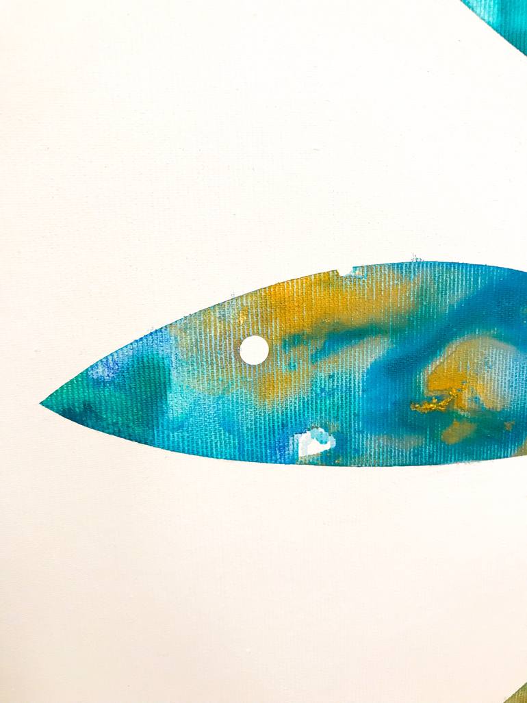 Original Abstract Animal Painting by Eleni Pratsi