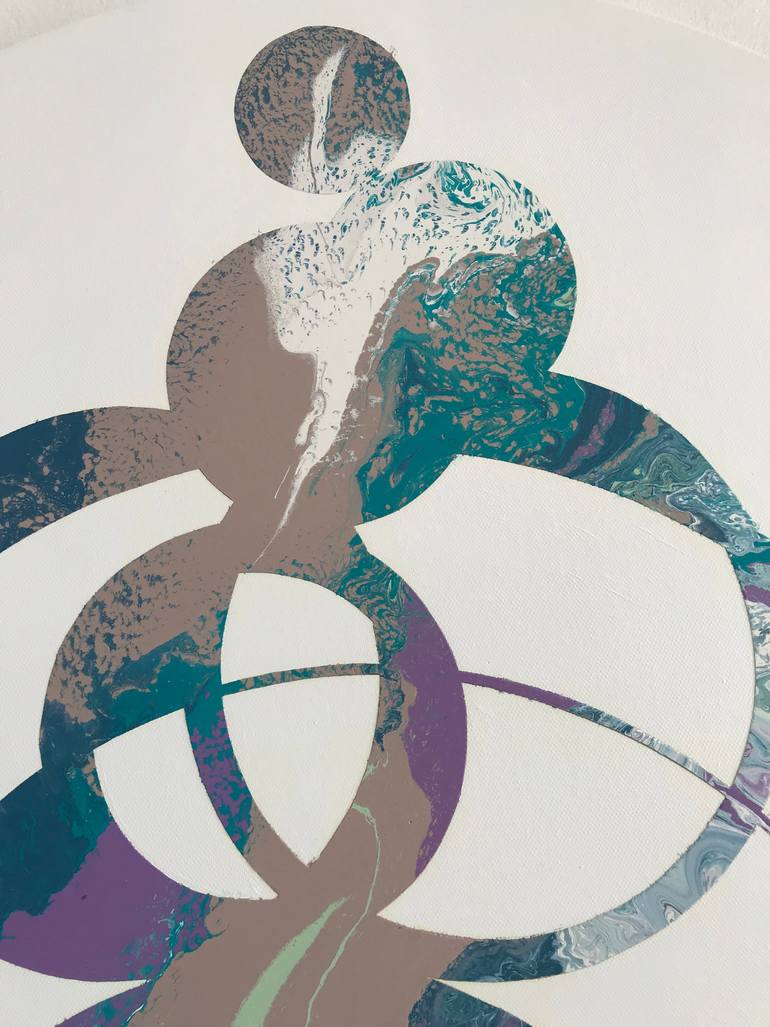 Original Abstract Painting by Eleni Pratsi