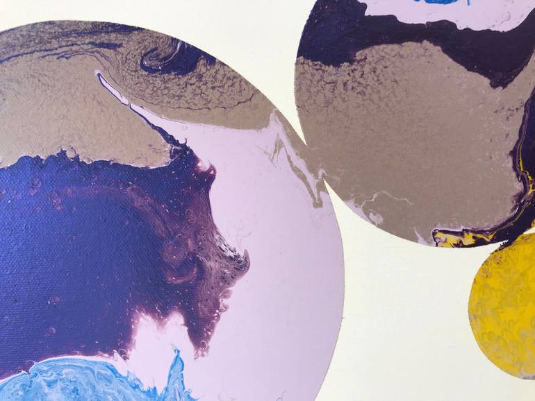 Original Abstract Painting by Eleni Pratsi