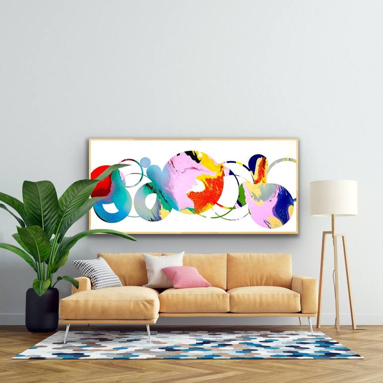 Original Abstract Painting by Eleni Pratsi