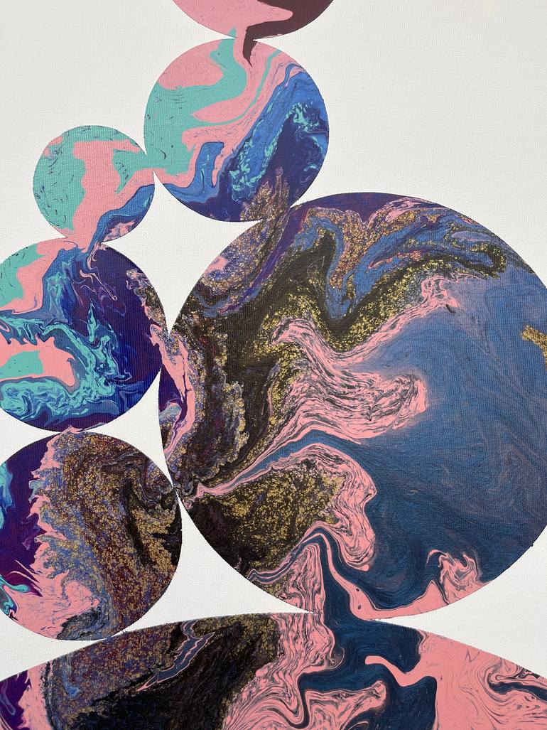 Original Abstract Painting by Eleni Pratsi