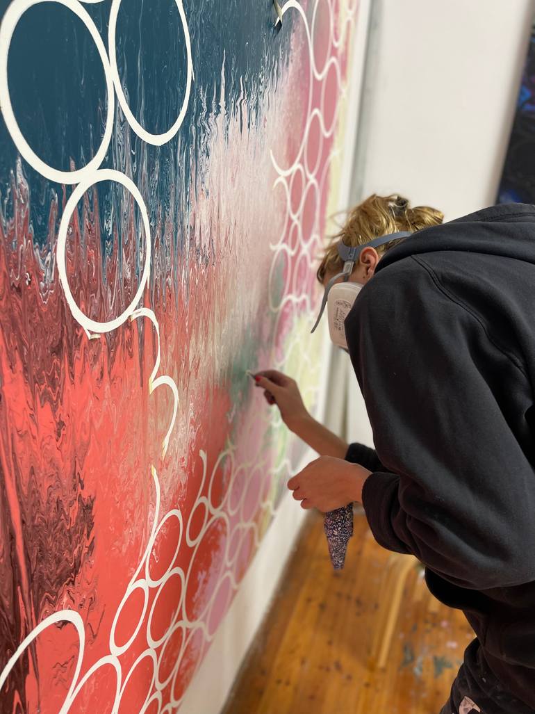 Original Abstract Painting by Eleni Pratsi