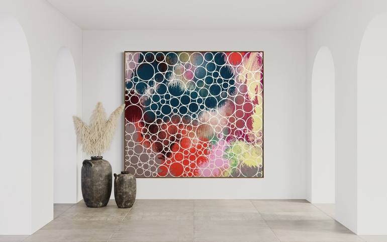 Original Abstract Painting by Eleni Pratsi