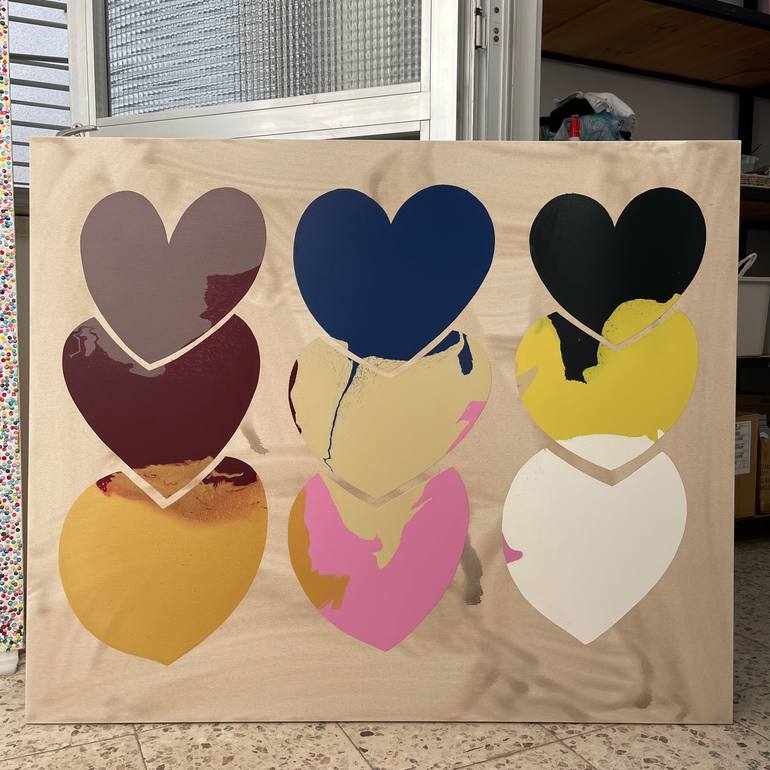 Original Abstract Painting by Eleni Pratsi