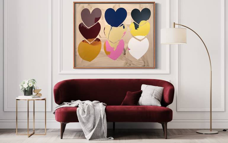 Original Abstract Painting by Eleni Pratsi