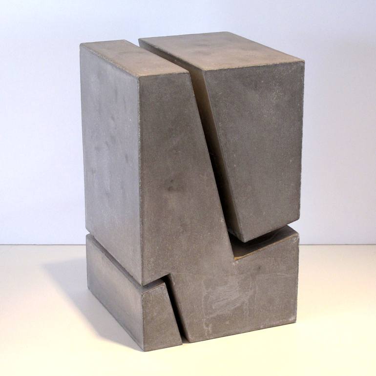 Original Minimalism Geometric Sculpture by Benoist Van Borren