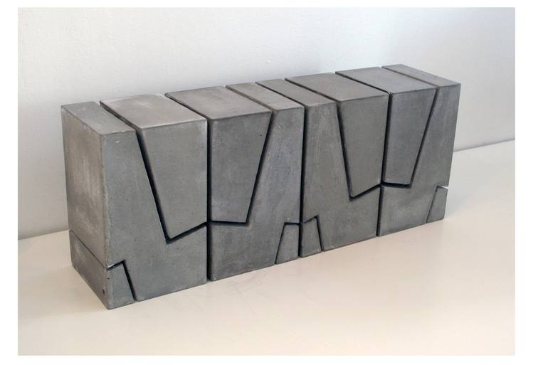 Original Minimalism Abstract Sculpture by Benoist Van Borren