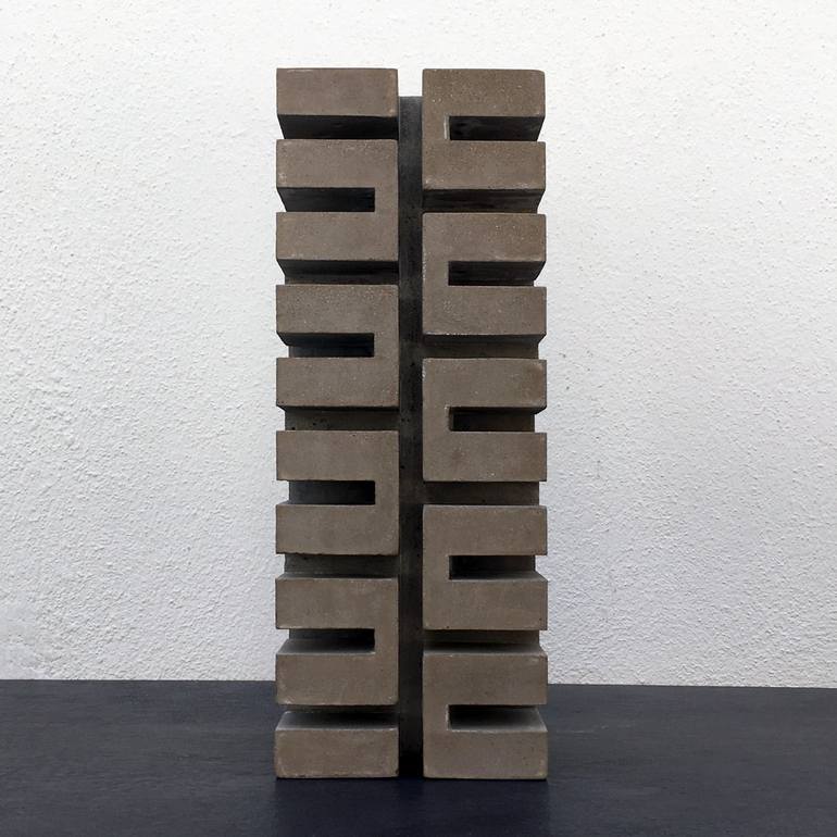 Original Abstract Architecture Sculpture by Benoist Van Borren
