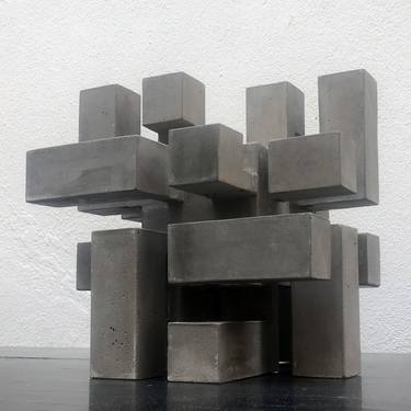 Original Abstract Sculpture by Benoist Van Borren