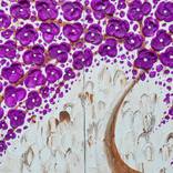 Reserved Large Original Impasto Painting Grape Blossom Tree II 20 x 32 Palette Knife Gallery Wrapped Canvas Amber Elizabeth Lamoreaux Heavy Texture by Amber Elizabeth Lamoreaux
