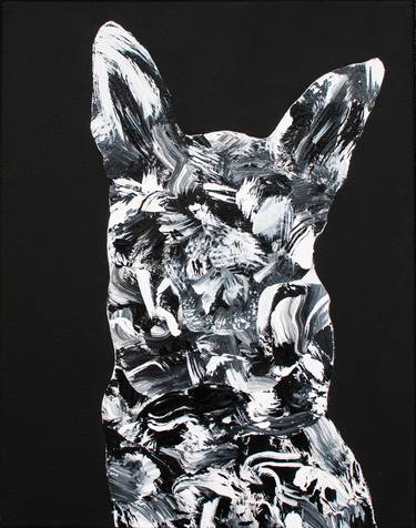 Print of Dogs Paintings by Steven Broadhead