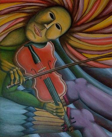 Print of Expressionism Music Paintings by Manuel Vera