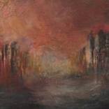 Lake at night by Stephanie Taylor