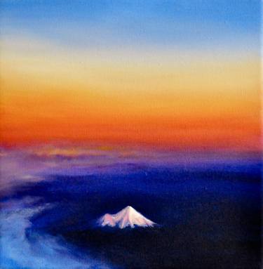 Original Documentary Landscape Painting by Diana Navarrete Astroza