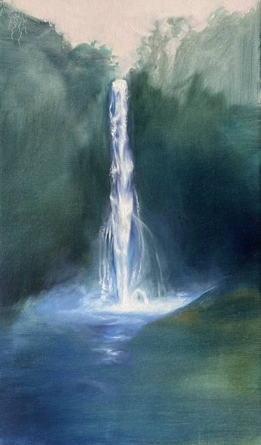 Original Contemporary Landscape Painting by Diana Navarrete Astroza