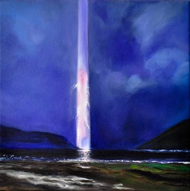 Original Contemporary Landscape Painting by Diana Navarrete Astroza