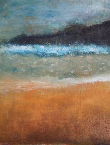 Print of Abstract Expressionism Seascape Paintings by Libby Russell