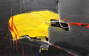 Original Abstract Expressionism Light Paintings by Agnieszka Kukawska