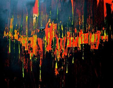 Original Abstract Expressionism Abstract Paintings by Agnieszka Kukawska