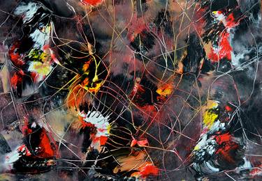 Original Abstract Expressionism Nature Paintings by Agnieszka Kukawska