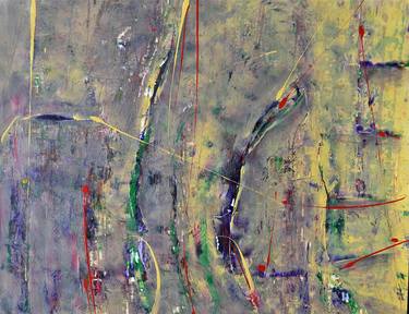 Original Abstract Expressionism Abstract Paintings by Agnieszka Kukawska