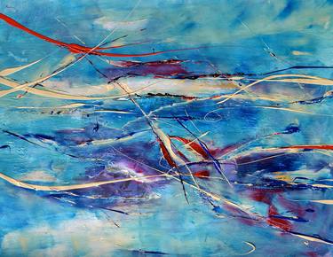 Original Abstract Time Paintings by Agnieszka Kukawska