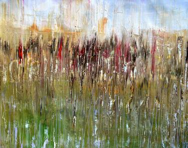 Original Abstract Expressionism Nature Paintings by Agnieszka Kukawska